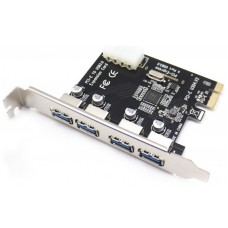 Tarjeta PCI-e Ampliación 4 Puertos USB 3.0