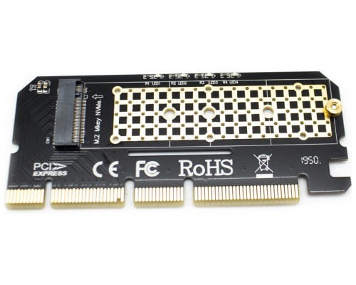 Tarjeta PCI-e Adaptador Memoria M.2 NVMe.