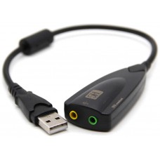 Adaptador Externo Tarjeta Sonido USB 5HV2