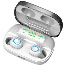 Mini Auriculares Bluetooth TWS-S11 LED (IOS/Android) Blanco