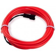 Luz Neón Flexible Rojo para Coche 5m