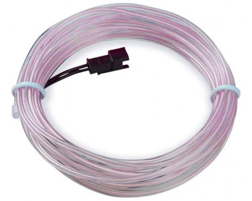 Luz Neón Flexible Rosa para Coche 5m