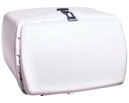 Baúl Trasero Maxi Box Con Cerradura  90L Blanco Moto