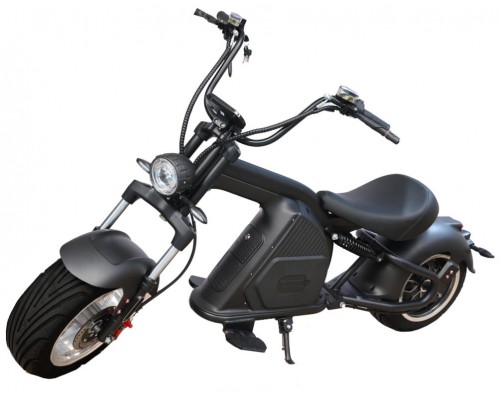 Scooter Eléctrica E-Custom 49e 2000W/30AH Negro