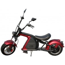 Scooter Eléctrica E-Custom 49e 2000W / 30AH Rojo