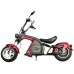 Scooter Eléctrica E-Custom 49e 2000W / 30AH Rojo