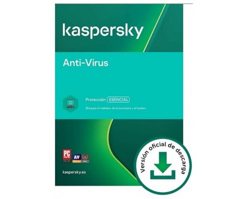 Kaspersky Antivirus: 3 Dispositivos / 2 años (DIGITAL)