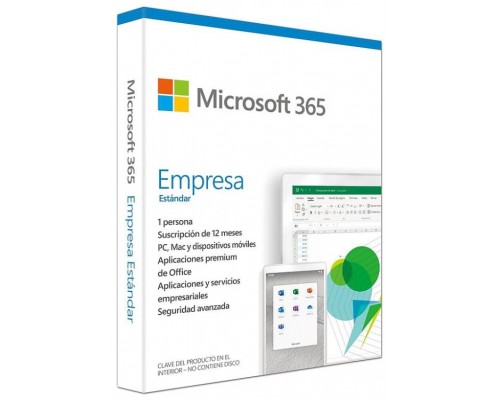 Microsoft 365 Business Standard 5-PC/MAC 1 año (DIGITAL)