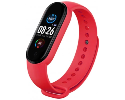 Pulsera Actividad Inteligente M5T Rojo