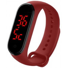 Reloj Pulsera Termómetro Rojo