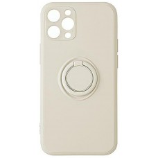 Funda iPhone 12 Pro Max 6.7" Pastel Ring Beige