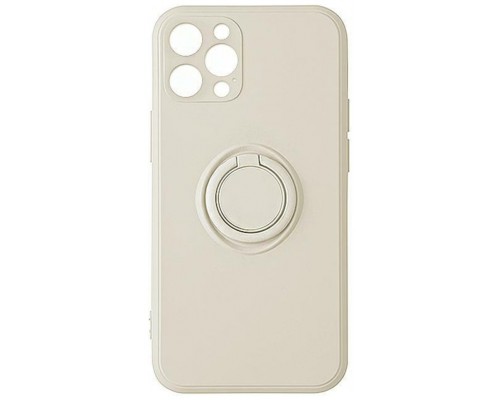 Funda iPhone 12 Pro Max 6.7" Pastel Ring Beige