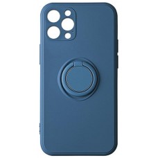 Funda iPhone 12 Pro Max 6.7" Pastel Ring Azul