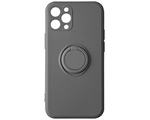 Funda iPhone 12 Pro Max 6.7" Pastel Ring Negro