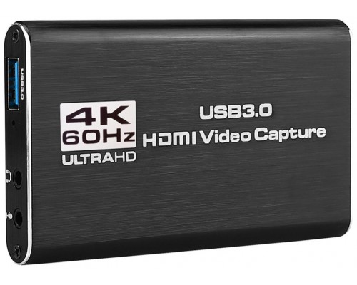 Capturadora Vídeo/Audio HDMI 4K 1080P HD a USB 3.0