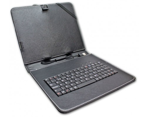 Funda Tablet Teclado 9.7" Negra