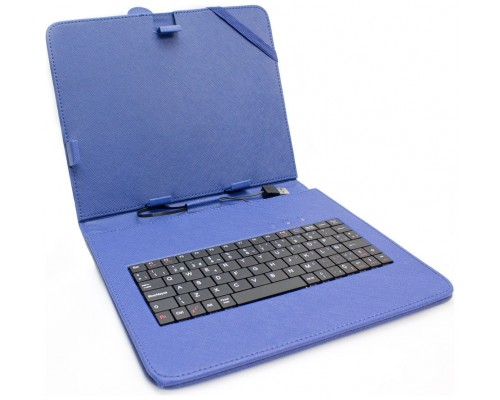 Funda Tablet Teclado 9.7" Azul