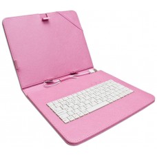 Funda Tablet Teclado 9.7" Rosa