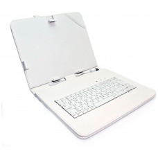 Funda Tablet Teclado 8" Blanca