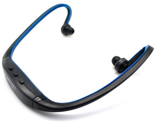 Auricular Diadema Sport MP3+Radio FM Azul