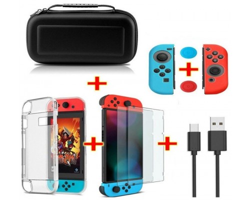 Funda Protectora Nintendo Switch 6 en 1