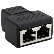 Adaptador Cable Red Ethernet RJ45 1 a 2 Vías