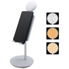 Soporte Smartphone Luz LED Blanca