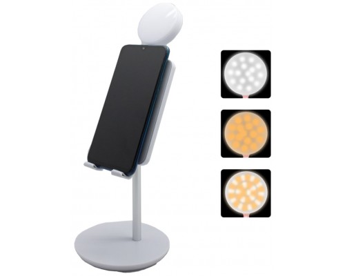 Soporte Smartphone Luz LED Blanca