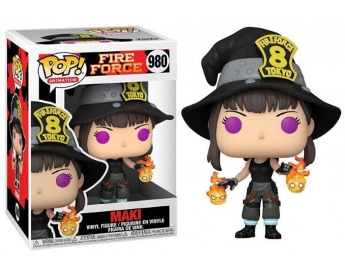 Funko pop fire animacion force maki