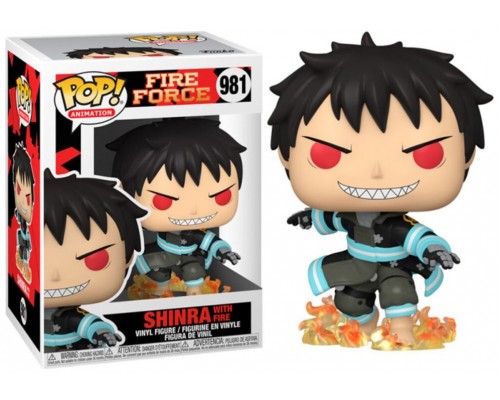 Funko pop animacion fire force shinra