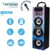 Altavoz Biwond JoyBox TriSound Karaoke Negro