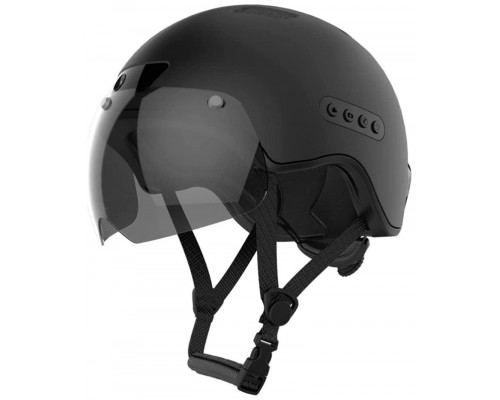 Casco Inteligente Bluetooth Bicicleta Patinete Negro