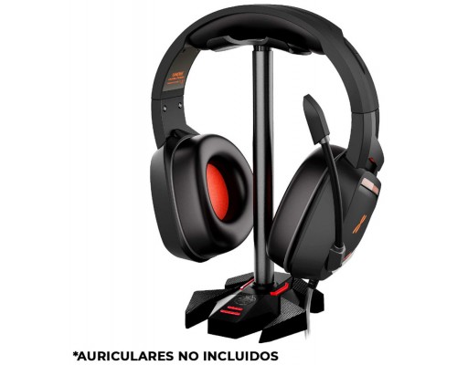 Soporte Gaming GP200 Auriculares Negro