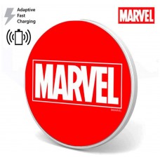 Dock Base Cargador Smartphones Qi Inalámbrico Universal Licencia Marvel (Carga Rápid