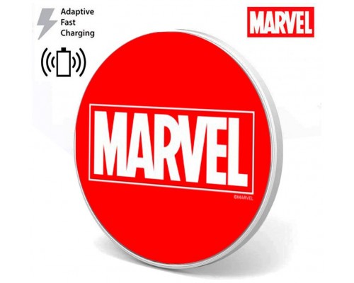 Dock Base Cargador Smartphones Qi Inalámbrico Universal Licencia Marvel (Carga Rápid