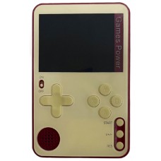 Consola Ultrafina Portátil 500 en 1 Rojo/Blanco