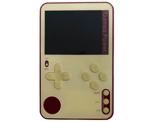 Consola Ultrafina Portátil 500 en 1 Rojo/Blanco