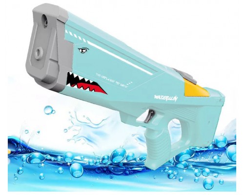 Pistola de Agua Shark Eléctrica Azul