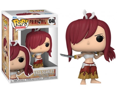 Funko pop animacion fairy tail erza