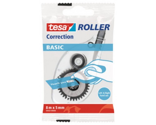 Pack de 24. ROLLER CORRECTOR BASIC 5MMX8M. TESA 58563-00000-00 [min24]