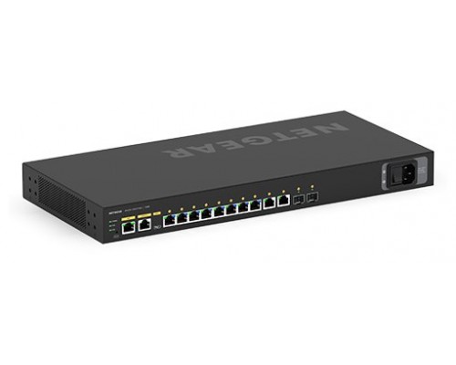 KRAMER 8 1G POE+ PORTS WITH 125W POE BUDGET, 2 1GBASE-T PORTS AND 2 SFP PORTS M4250-10G2F-PoE+ (59-0000463011)