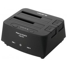 TACENS PORTUM DUO USB 3.0, DOCKING STATION DOBLE SATA 2.5/3.5, CLONADO AUTONOMO, OTB ONE TOUCH BACKUP