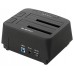 TACENS PORTUM DUO USB 3.0, DOCKING STATION DOBLE SATA 2.5/3.5, CLONADO AUTONOMO, OTB ONE TOUCH BACKUP