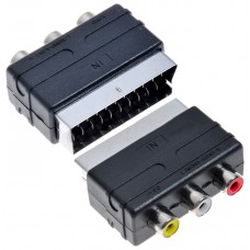 Adaptador Euroconector SCART/RCA