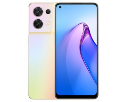 OPPO Reno 8 16,3 cm (6.4") SIM doble Android 12 5G USB Tipo C 8 GB 256 GB 4500 mAh Oro