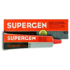 Pack de 24. ADHESIVO DE CONTACTO EN TUBO TIPO CLASICO 75ML. SUPERGEN 62600-00000-05 [min24]