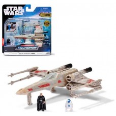 Figura jazwares star wars nave x - wing