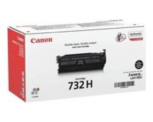 Toner canon negro 732bk h lbp7780cx