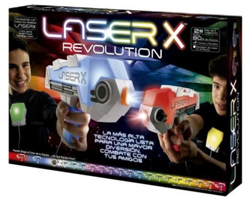 Juego bizak laser x revolution double