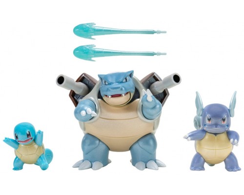 Figuras jazwares pokemon multipack 3 evolution